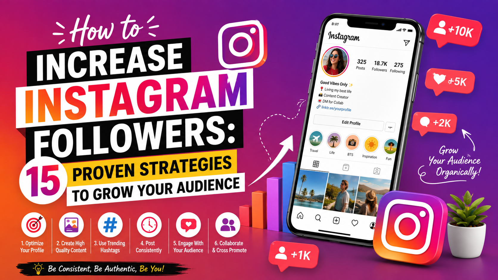 Read more about the article How to Increase Instagram Followers: 15 Proven Strategies to Grow Your Audience