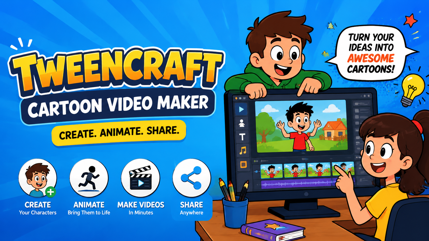 Read more about the article TweenCraft Cartoon Video Maker