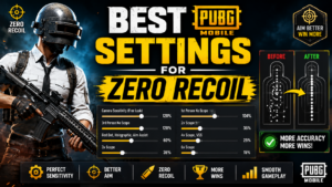 Read more about the article Best PUBG Mobile Settings for Zero Recoil