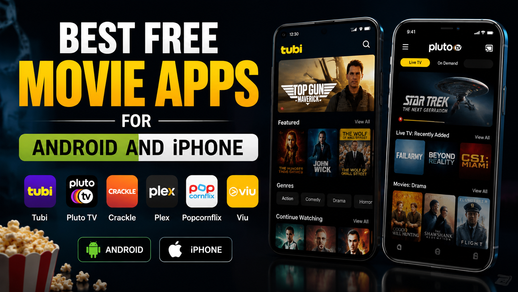 Read more about the article Best Free Movie Apps for Android and iPhone