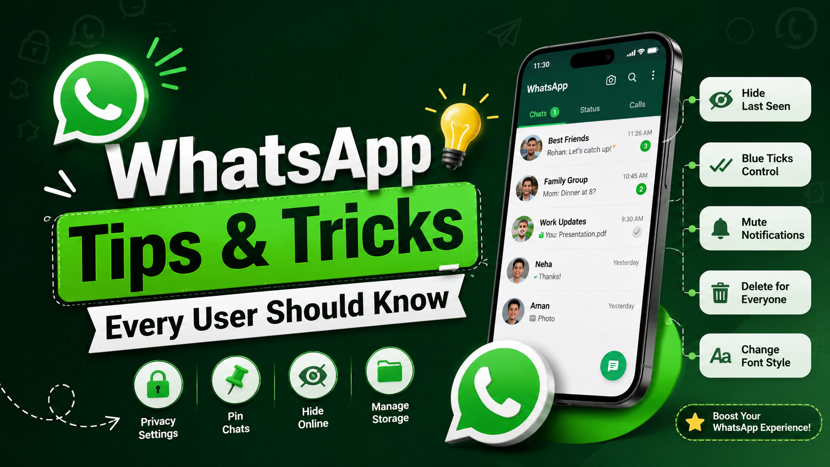 Read more about the article WhatsApp Tips & Tricks Every User Should Know
