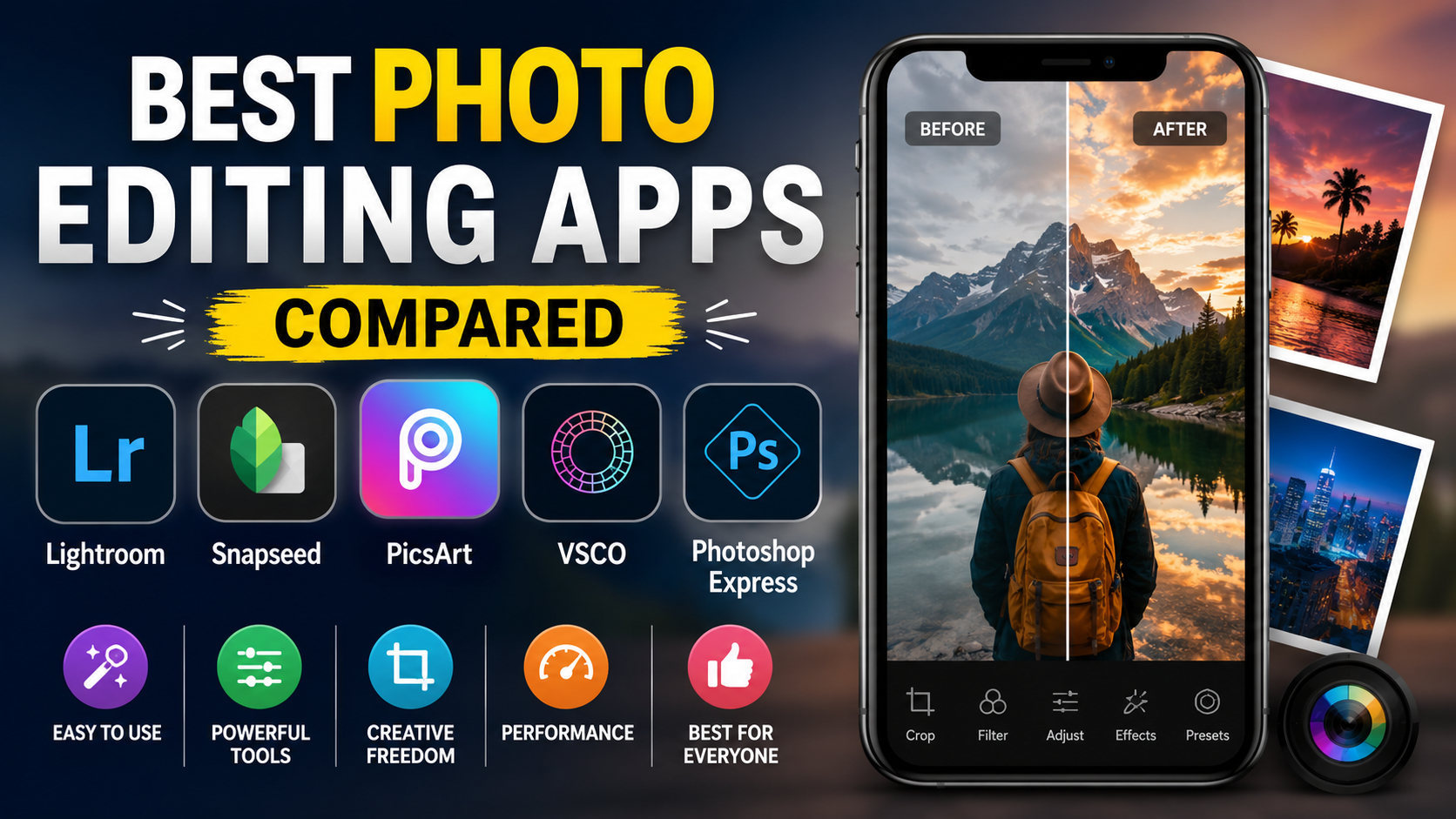 Read more about the article Best Photo Editing Apps Compared
