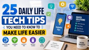 Read more about the article 25 Daily Life Tech Tips You Need to Know to Make Life Easier