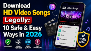 Read more about the article Download HD Video Songs Legally: 10 Safe & Easy Ways in 2026