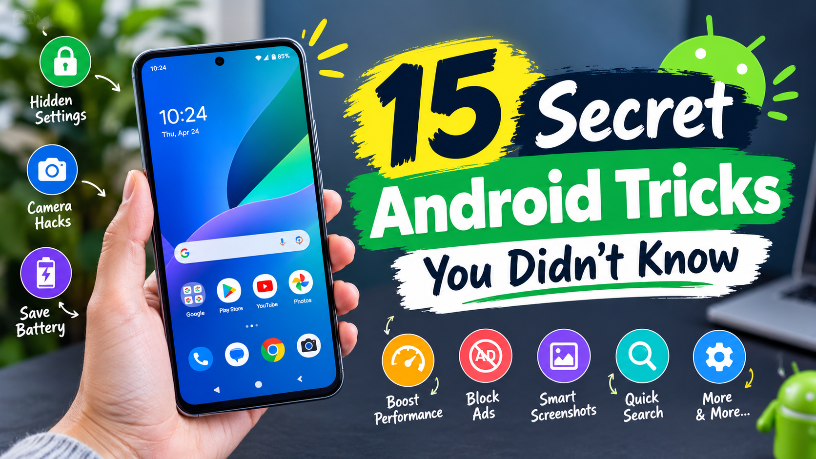 You are currently viewing 15 Secret Android Tricks You Didn’t Know