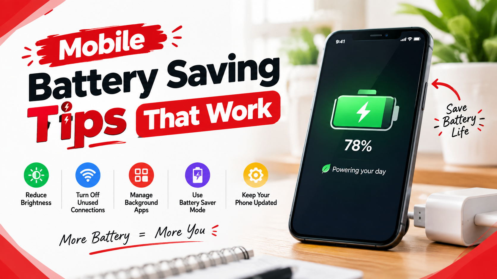 Read more about the article Mobile Battery Saving Tips That Work