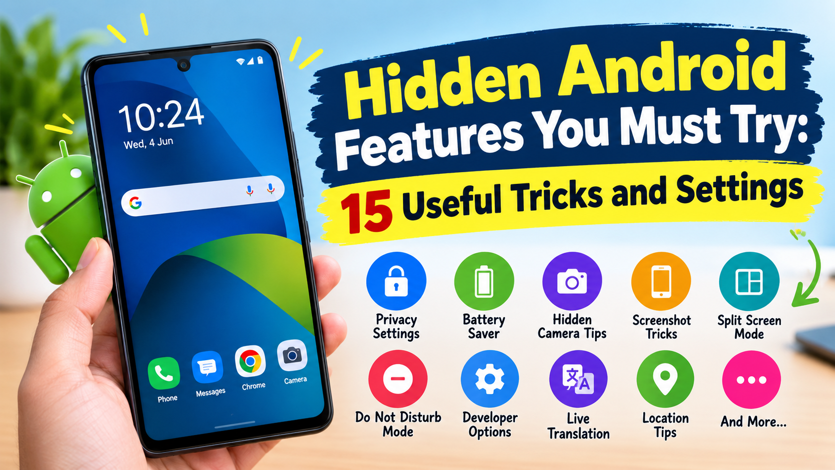 Read more about the article Hidden Android Features You Must Try: 15 Useful Tricks and Settings