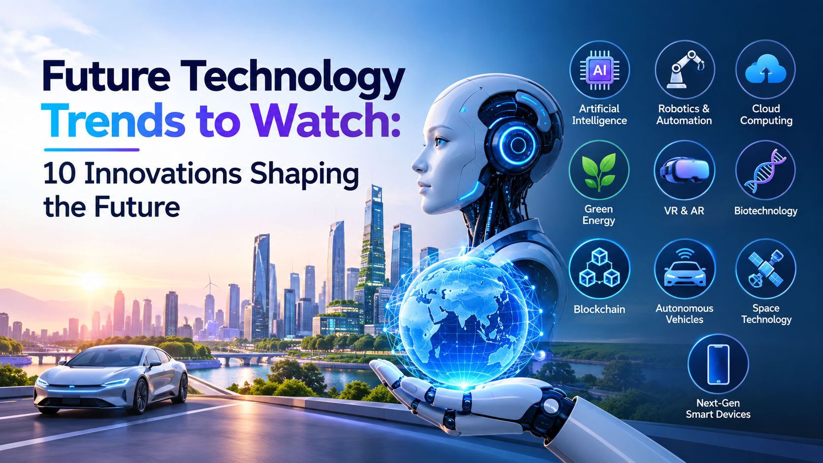 Read more about the article Future Technology Trends to Watch: 10 Innovations Shaping the Future