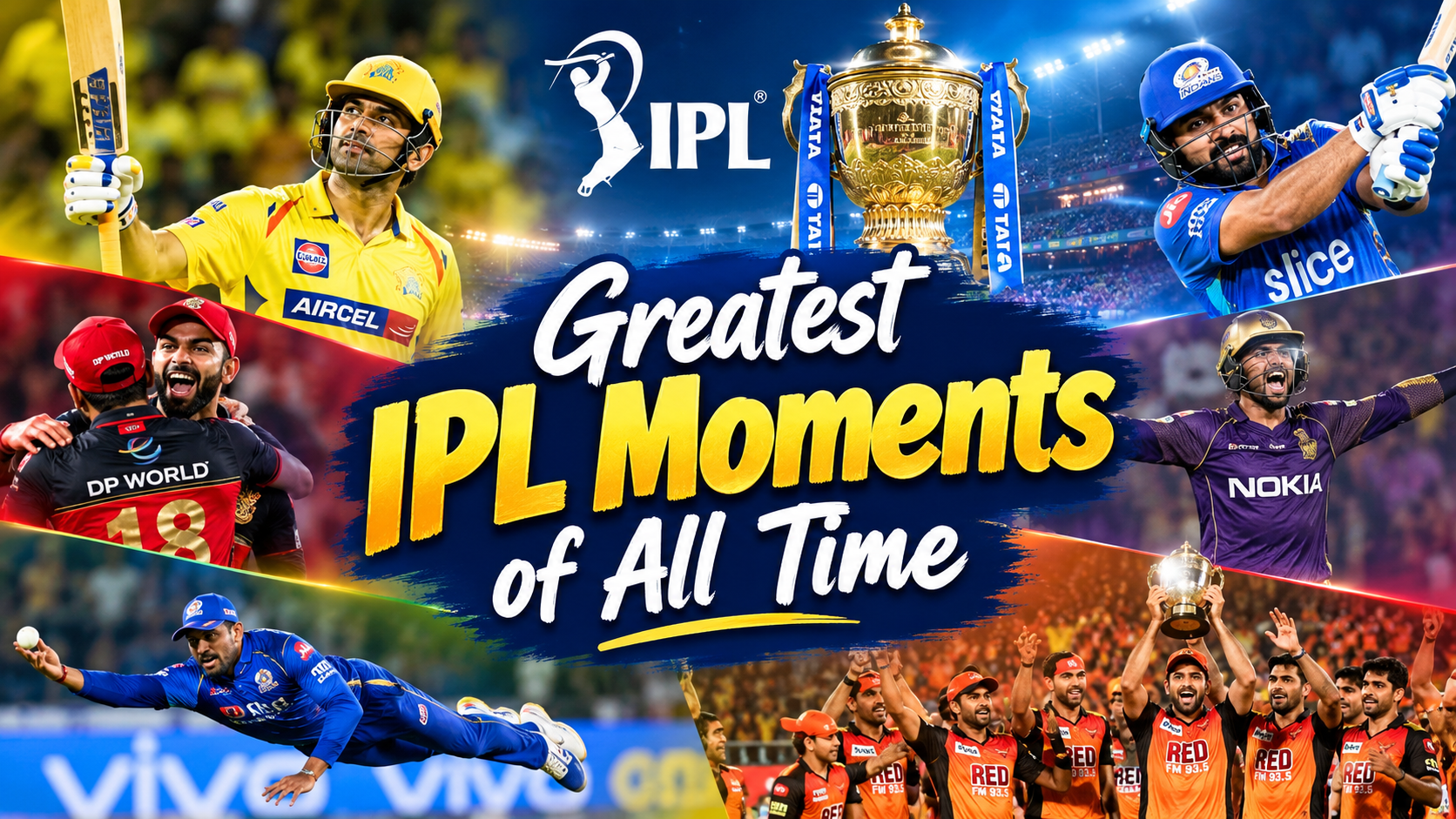 Read more about the article Greatest IPL Moments of All Time: 15 Unforgettable Moments That Made History