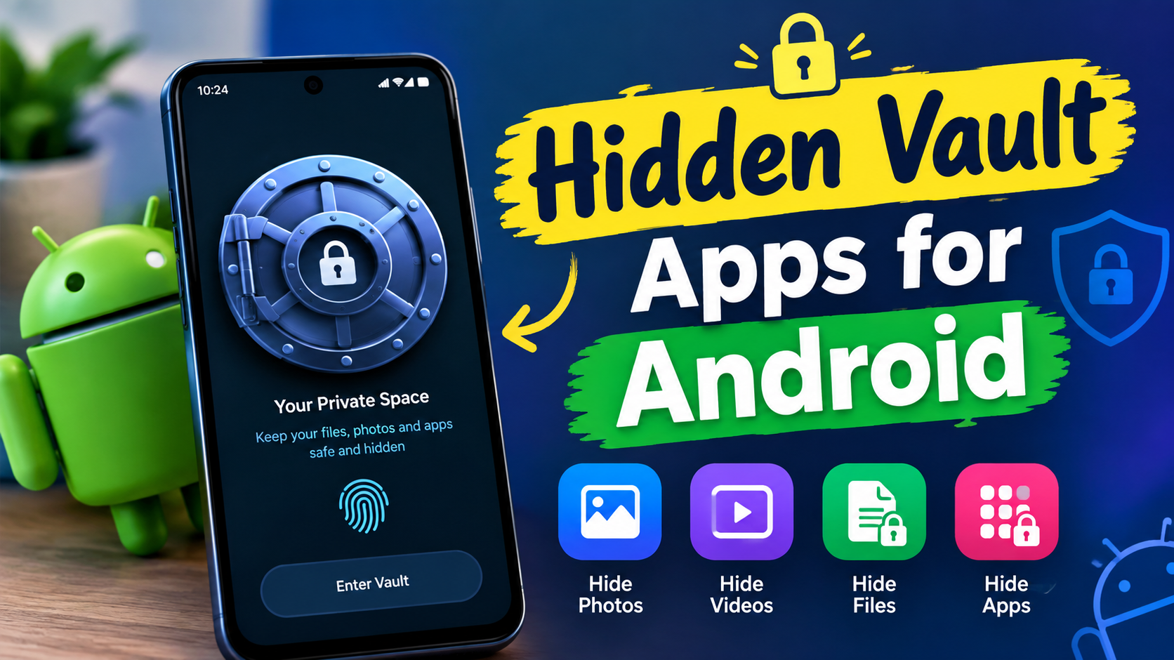 Read more about the article Hidden Vault Apps for Android: 7 Smart Ways to Keep Photos, Videos and Files Private