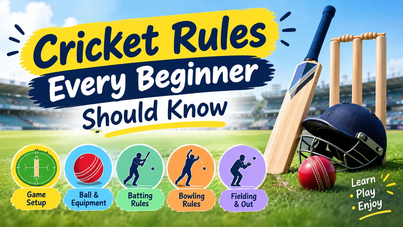 You are currently viewing Cricket Rules Every Beginner Should Know