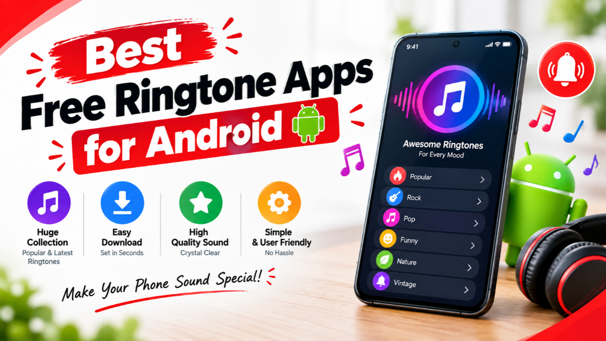 Read more about the article Best Free Ringtone Apps for Android: 10 Apps to Customize Your Phone in 2026