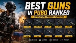 Read more about the article Best Guns in PUBG Ranked: Top Weapons for Every Playstyle
