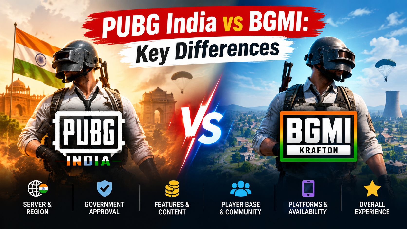 Read more about the article PUBG India vs BGMI: Key Differences