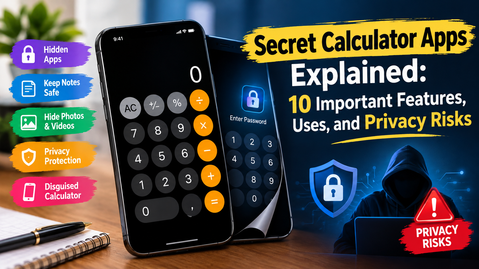 Read more about the article Secret Calculator Apps Explained: 10 Important Features, Uses, and Privacy Risks